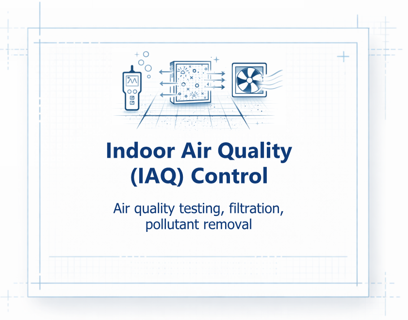 Indoor Air Quality (IAQ) Control